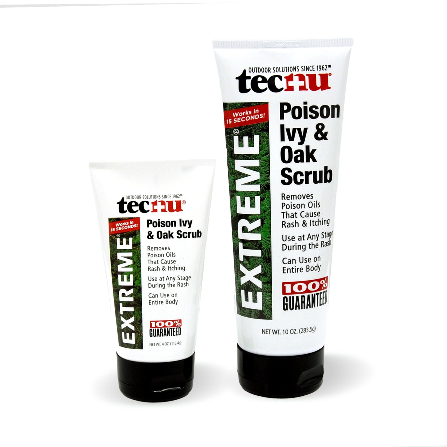 Tecnu Extreme Poison Ivy and Oak Scrub 4 oz and 10 oz