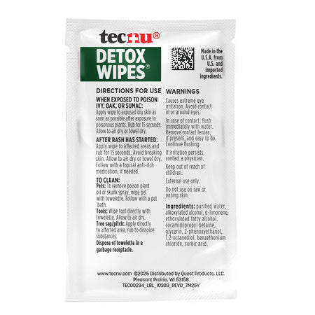 Tecnu Detox Wipes