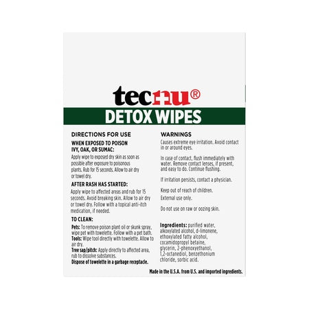 Tecnu Detox Wipes