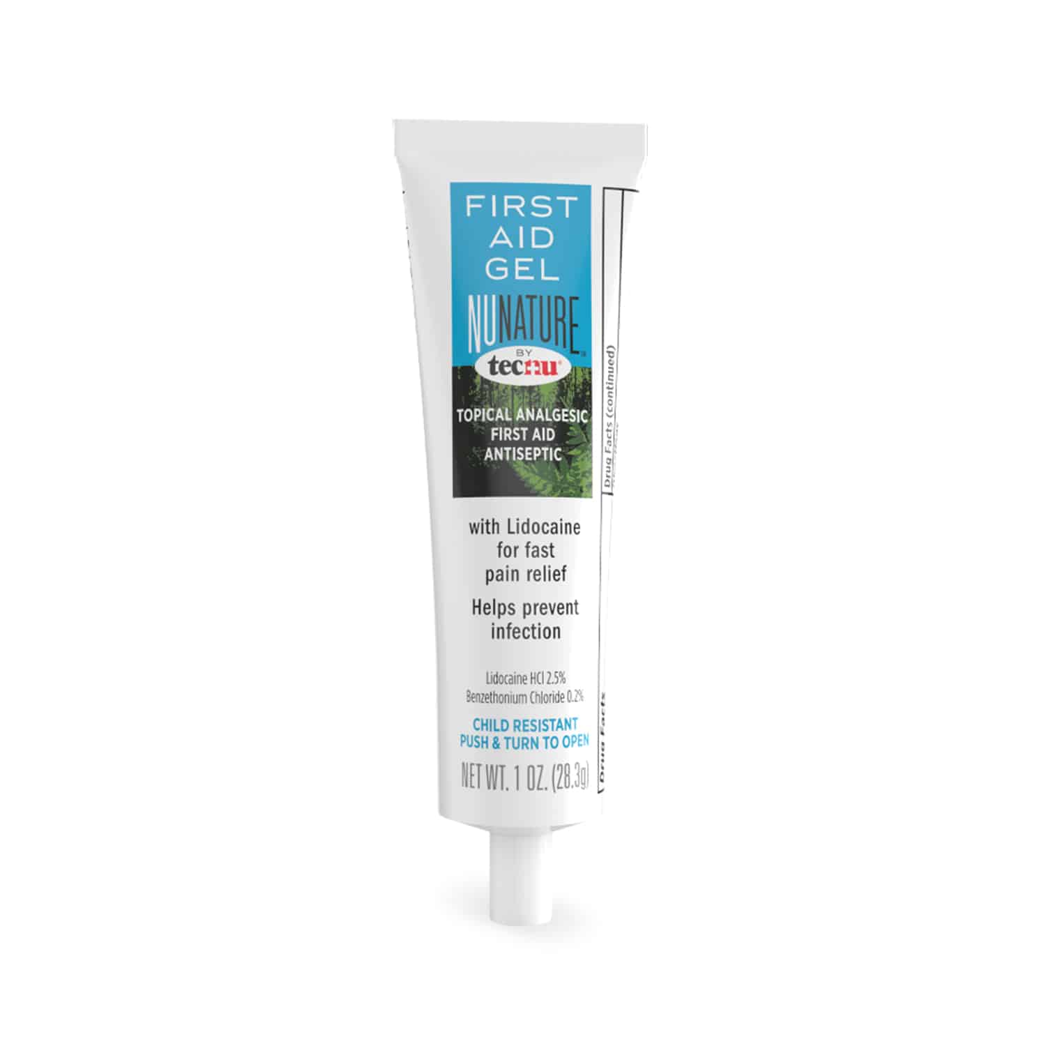 NuNature First Aid Gel helps prevent skin infections